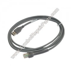 Symbol (Series A Connector) Scanner Cable for Symbol LS2208 (25-53492-22)