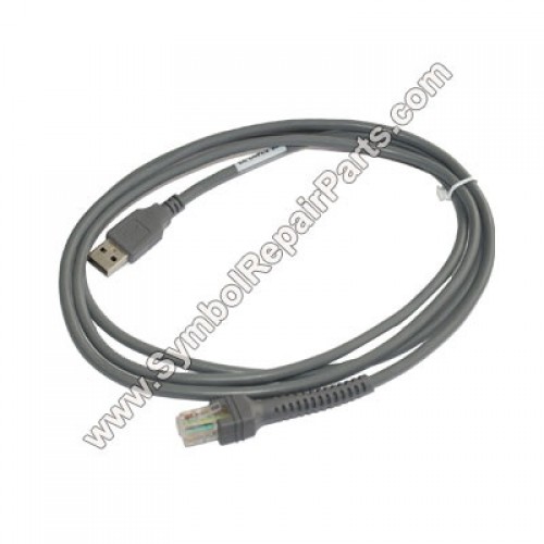 Rendition Chronicle Shilling Symbol (Series A Connector) USB Scanner Cable for Symbol DS9208  (25-53492-22)